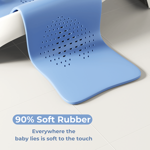 Polka Tots Tiny Tubsy Bébé Baigneur Nouveau-Né Support De Bain-Bleu - Product Image 4