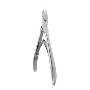 El mejor proveedor Pissco para pinzas para cutículas de uñas de 5 pulgadas con cuchillas afiladas, pinzas para uñas de manicura de un solo resorte chapadas en oro - Product Image 4