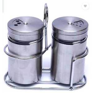 Modern Hammered Rose Gold <b>Salt</b> and Pepper Shakers Set Metallic Copper Finish Spice Dispenser Restaurant Dining Tableware - Product Image 4