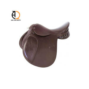 อานม้าหนังแท้ทนทานสำหรับขี่ม้าแบบตะวันตกและอังกฤษ - Product Image 1