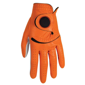 Gants de golf en cuir respirant pour hommes, style sportif, pour le printemps et l'été, sans doublure, compatibles avec les écrans tactiles - Product Image 4