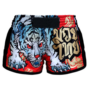 Shorts d'entraînement Muay Thai & Boxe MMA pour adultes unisexes - 100% polyester imprimé par sublimation - Product Image 2