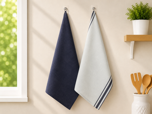 Paño de Cocina de Lino Personalizado, Paño Absorbente a Rayas para el Hogar - Product Image 3