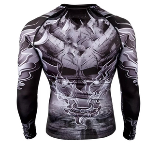 <b>Men's</b> Rash Guards Long Protection Custom Sublimation <b>Compression</b> High Quality Rash Guard <b>For</b> <b>Men's</b> Use With OEM Design - Product Image 6