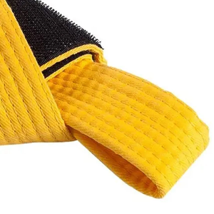 Cinturón de Karate con Logotipo Personalizado, 100% Algodón Ecológico, Unisex, Fabricante Pakistaní, Cinturón de BJJ Ligero de Alta Calidad, 100% Algodón - Product Image 4