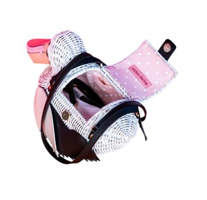 Bolso de Playa Único de Mimbre Pelican, Hecho a Mano, de Ratán Natural, Bolso de Hombro Cruzado, Bolso de Verano para Mujer - Product Image 5