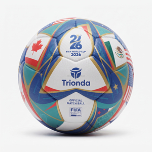 Balón de Fútbol Worlcup 2026 Trionda Pro Talla 5 con Cubierta de Cuero PU, Cámara de Butilo, Ligero y Duradero para Interior/Exterior - Product Image 4