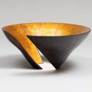 Portavelas decorativo de hierro con acabado en polvo dorado para decoración del hogar. - Product Image 5