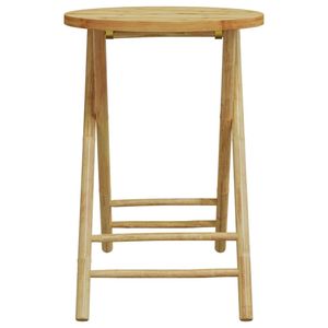 Ensemble bistrot pliable en bambou naturel de taille moyenne pour jardin - Product Image 6