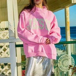Jesus Save OEM Cotton Fleece Crew <b>Neck</b> <b>Mock</b> <b>Neck</b> Sweatshirt Ladies Chenille Embroidery Tackle Twill Sorority Clothing - Product Image 3