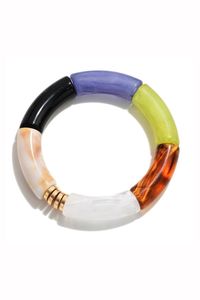 Handmade Resin <b>Bangles</b> with Colorful Artistic Design, Lightweight Fashion Jewelry for Women and Girls, Stylish Statement - Product Image 2