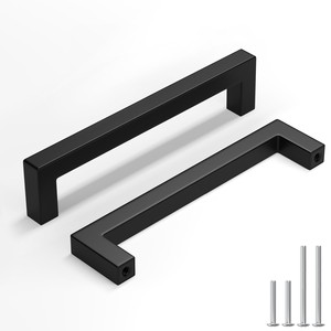 Stainless Steel Minimalist Cabinet Pulls Wholesale | Modern Drawer Handles - Product Image 2