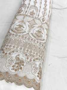 Tissu brodé de perles, dentelle perlée en maille pour robes de mariée et tenues de soirée – Vente en gros pour les acheteurs de mode mondiaux - Product Image 3
