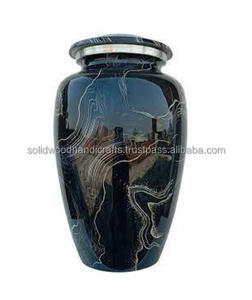 Urnas decorativas de latón para adultos, urnas hechas a mano para urnas funerarias para hombres y mujeres, urnas funerarias con alta calidad - Product Image 4