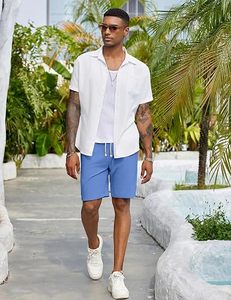 Shorts chino pour homme, qualité supérieure, boutons apparents, anti-humidité, décontractés, pour l'été, extensibles, style smart casual, logo personnalisé, shorts de golf - Product Image 3
