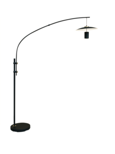 Modern Metal LED Floor <b>Lamp</b> 3000K Warm Light <b>Adjustable</b> Height 1750-1900MM for Living Room Indoor High Brightness - Product Image 3