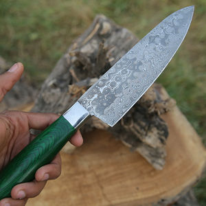 Cuchillos de Chef de Acero de Damasco con Mango Elegante, Cuchillos de Chef de Acero de Damasco de Alta Calidad para Corte Preciso, Uso Profesional - Product Image 2