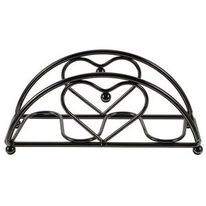 <b>Artistic</b> Metal Napkin Holder Designed For Elegant Dining Presentation Kitchen Accessories And Home Decor Enhancement - Product Image 1
