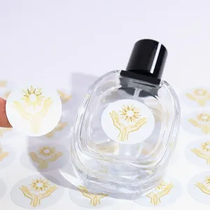 สติกเกอร์ไวนิลกันน้ำพิมพ์ลายตามสั่งสำหรับขวดเครื่องสำอางขนาด 30 มล. 60 มล. - Product Image 4