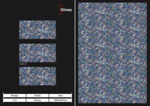 กระเบื้องบุผนังเซรามิกขนาด 12x24 นิ้ว (300x600 มม.) ผิวเงาหรูหรา สไตล์ร่วมสมัย สำหรับตกแต่งผนังภายในห้องน้ำและห้องครัวอย่างมีสไตล์ - Product Image 5