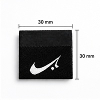 Étiquettes tissées personnalisées avec logo, étiquettes de marque à coudre pour vêtements, habits, accessoires et sacs