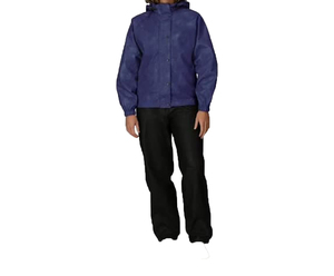 Traje Impermeable de 2 Piezas para Hombre y Niña, Resistente, de Nailon, Económico, de PVC-Poliéster, Amarillo - Product Image 1