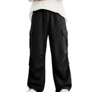 กางเกงคาร์โก้ผู้ชายสไตล์สตรีทแวร์ ทรงหลวมใส่สบาย เหมาะสำหรับใส่ลำลอง กิจกรรมกลางแจ้ง และใช้ในชีวิตประจำวัน - Product Image 1