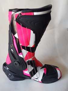 Botas de Motocicleta Personalizadas, Botas de Cuero con Impresión UV, Diseño Personalizado, Botas de Motociclista de Alto Rendimiento - Product Image 5