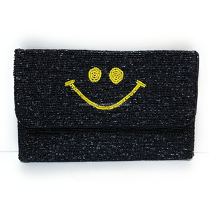 Bolso bohemio bordado hecho a mano con patrón étnico, bolso de mano con cuentas tribales, bolsa de regalo de boda duradera con monedero geométrico - Product Image 2