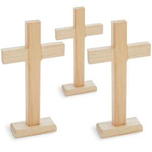 Artículo Religioso de la Fe Cristiana, Cruz de Madera para Oración Diaria, Hermosa Placa Religiosa - Product Image 2