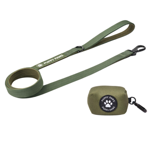 Correa Multiusos para Perro y Dispensador de Bolsas para Excrementos, Diseño Caleidoscopio, Ajustable, de Nailon Resistente, Agarre Cómodo, para Exteriores - Product Image 3