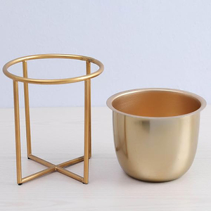 Hot Selling Plant <b>Pot</b> with Plant <b>Stand</b> Metal Plant <b>Pots</b> Indoor Planter Flower <b>Pot</b> - Product Image 6