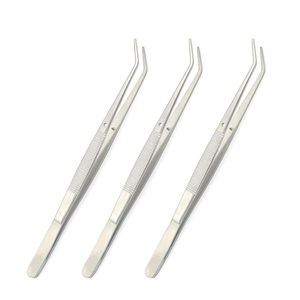 Pinzas Dentales Manuales Autoblocantes Antiestáticas de Acero Inoxidable de Grado Médico, Equipo de Dentista, Pinzas Quirúrgicas para Algodón - Product Image 1