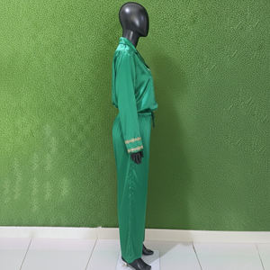 ชุดนอนผู้หญิงไซส์ใหญ่พิเศษ พรีเมียม OEM ปักลาย ผ้าฝ้าย 100% นุ่มสบาย - Product Image 3