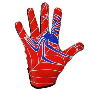 New Style <b>Men's</b> American Football <b>Gloves</b> Custom Brand Custom Logo Design Your Own Custom Color <b>Spider</b> Design Football <b>Gloves</b> <b>Men</b> - Product Image 4