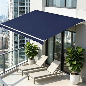 Toldo Retráctil para Patio con Marco de Aluminio, Protección UV, Resistente al Viento y Extensible, para Terrazas y Cubiertas contra la Lluvia - Product Image 5