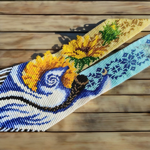 Ensemble de bijoux bohèmes pour femmes TOP HIGH, collier en perles de verre épaisses, style bohème, pour l'été, la plage, les mariages - Product Image 1