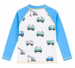 <b>Boys</b> Summer Water Shirt UV Protection Quick Dry Beach Swimwear Kids Beach Swim Apparel for <b>Boys</b> Comfortable Stretch Rash Guard - Product Image 4