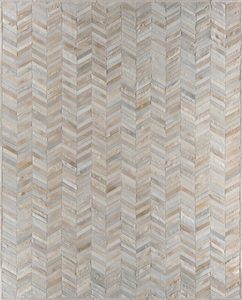 Ensemble de tapis tufté à la main géométrique et rayé audacieux grand format, antidérapant, lavable - Product Image 2