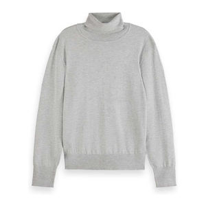 Sudadera de cuello alto para mujer, cálida, ligera, informal, larga, extragrande, de algodón grueso y cálido - Product Image 1