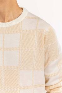 Pull en laine mérinos 100% mélangée, col rond, personnalisé pour homme, automne-hiver - Product Image 6