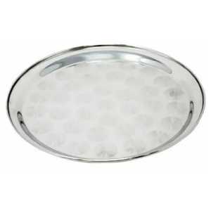 Premium Stainless Steel Rectangular Serving Tray Silver Mirror Polish Rounded Corner <b>Buffet</b> Food Catering Platter Flat - Product Image 2