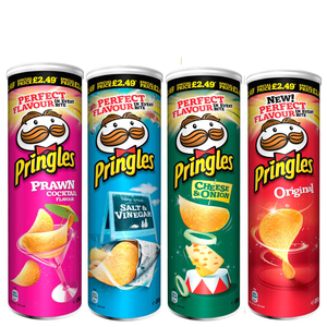 Chips Pringles saveur BBQ 165g, 12 boîtes par carton maître, pour les exploitants de distributeurs automatiques et les bureaux, vente en gros - Product Image 4