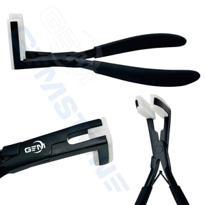 Pinzas Profesionales de Acero Inoxidable para Extensiones de Cabello |   Herramienta Duradera y Reutilizable para Extensiones de Cabello con Punta en I |   Abrazadera de Salón para Aplicaciones Domésticas - Product Image 6