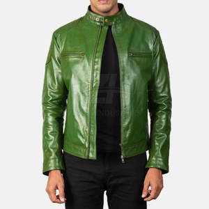Chaqueta de Cuero Genuino para Motociclistas, Tejido Transpirable, Nuevo Estilo 2026, Chaqueta de Cuero para Hombre - Product Image 2