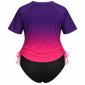 เสื้อแรชการ์ดแขนยาวสำหรับผู้หญิง ป้องกันแสงแดด UPF50 ระบายอากาศได้ดี ผลิตตามสั่ง เหมาะสำหรับกีฬาจิวยิตสู ชายหาด ว่ายน้ำ และเล่นเซิร์ฟ - Product Image 4