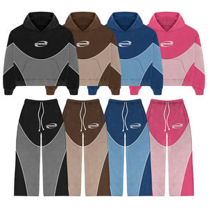 Chándal Unisex Extra Grande de Algodón 2026 |   Conjunto Deportivo con Estampado DTG |   OEM ODM Moda Personalizada - Product Image 1