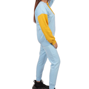 Ensemble de survêtement de luxe tendance pour femme, survêtement en molleton personnalisé et ensemble de jogging élégant, vêtements de sport haut de gamme, ensemble de survêtement de haute qualité - Product Image 2