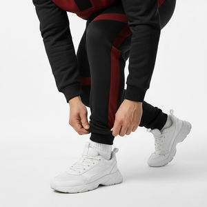 Chándal deportivo para hombre de tela transpirable y elástica de alta calidad, chándal para gimnasio, chándal para correr y fitness en venta. - Product Image 2