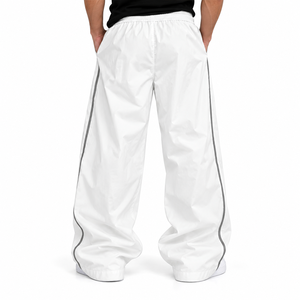Pantalons de jogging personnalisés tendance pour hommes et femmes, respirants, légers, avec grand logo, pantalons de course à la mode, pantalon imperméable - Product Image 3